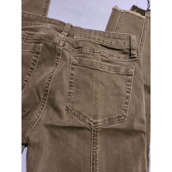 1. State Frayed Ankle Skinny Jeans Women Size 25 Denim Zip Fly 5-Pockets (N) - Picture 5 of 7